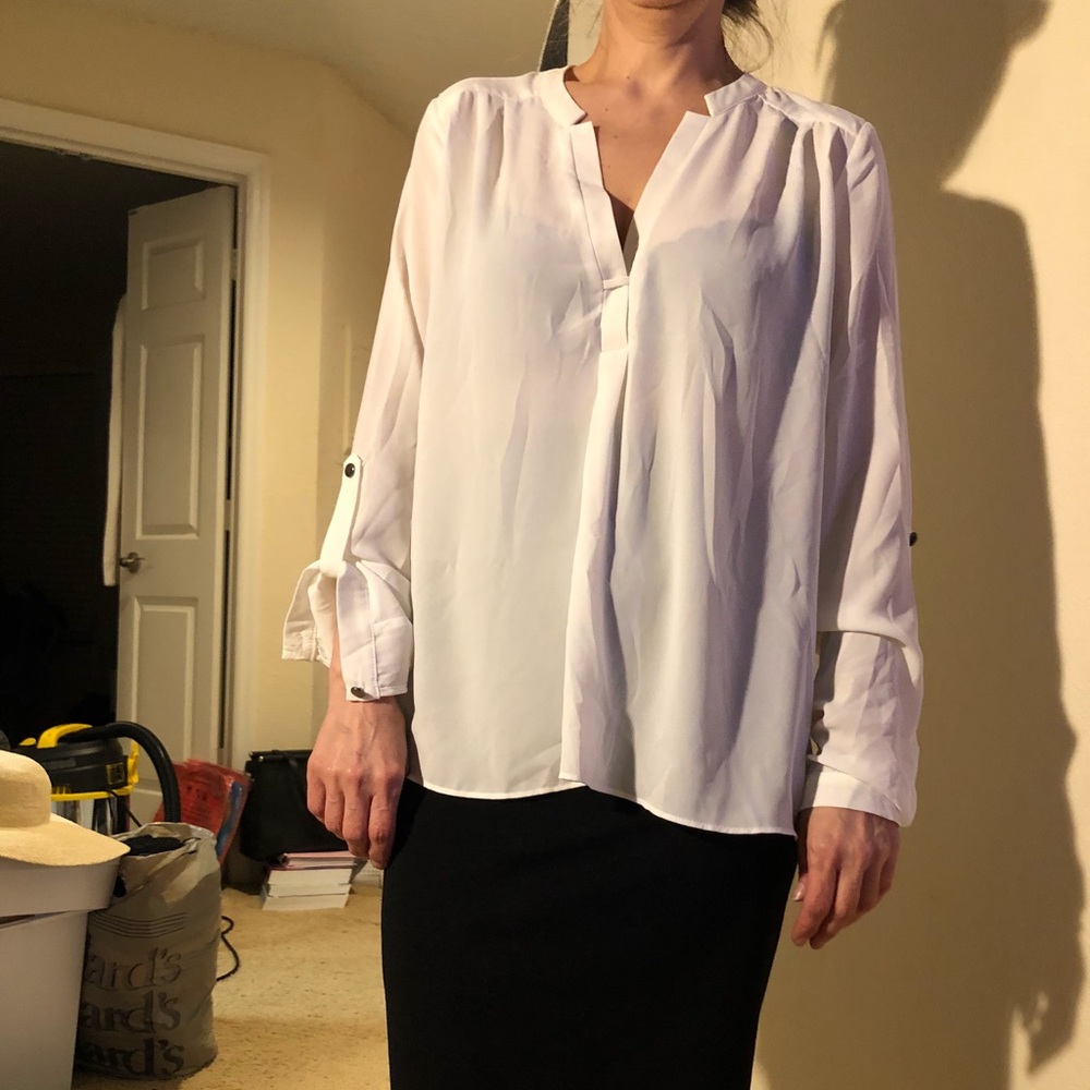 White blouse from Forever 21